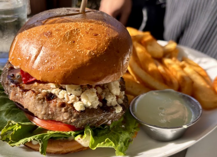 Queenstown Public House signature dishes Wagyu Smash BurgerMeat PieSteak and Fries
